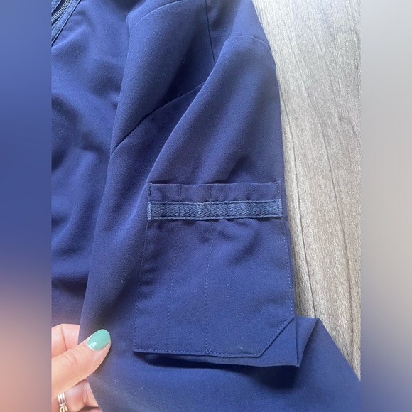 Womens L bellery figs navy jacket - Picture 9 of 12